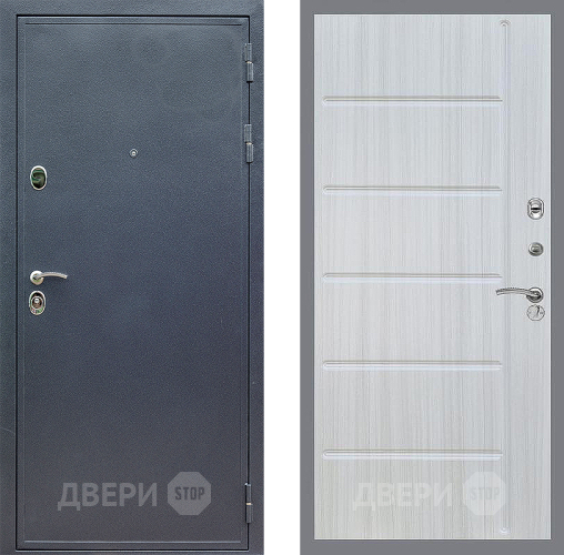 Входная металлическая Дверь Стоп СИЛЬВЕР ФЛ-102 Сандал белый в Жуковский