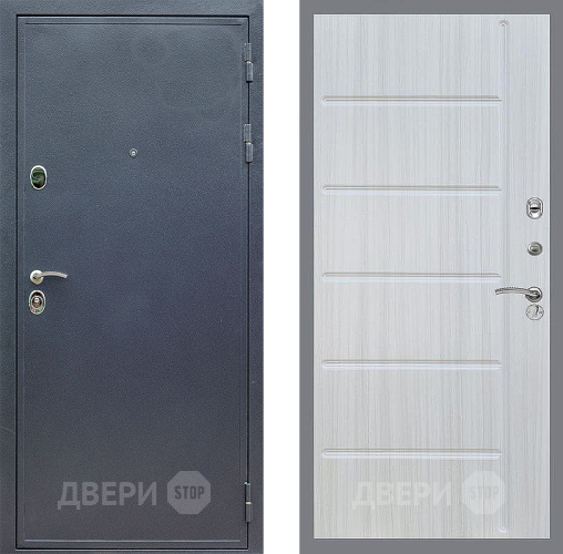 Входная металлическая Дверь Стоп СИЛЬВЕР ФЛ-102 Сандал белый в Жуковский