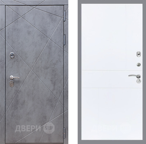 Входная металлическая Дверь Стоп Лучи ФЛ-290 Силк Сноу в Жуковский