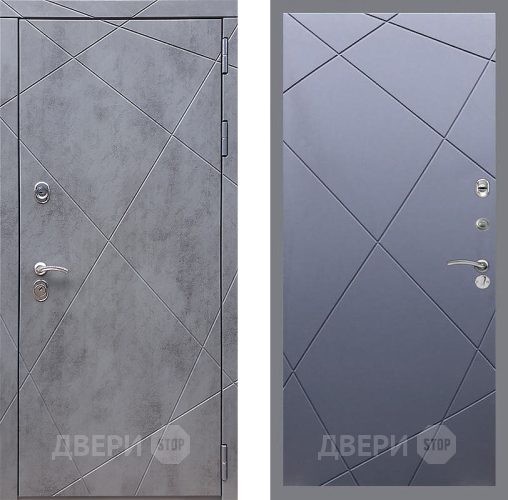 Дверь Стоп Лучи ФЛ-291 Силк титан в Жуковский