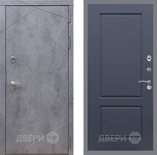 Входная металлическая Дверь Стоп Лучи ФЛ-117 Силк титан в Жуковский