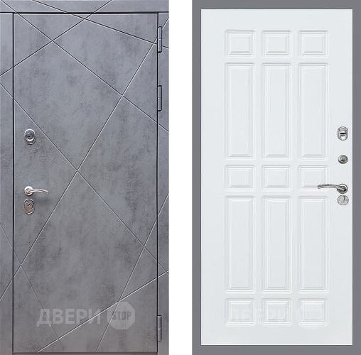 Входная металлическая Дверь Стоп Лучи ФЛ-33 Силк Сноу в Жуковский