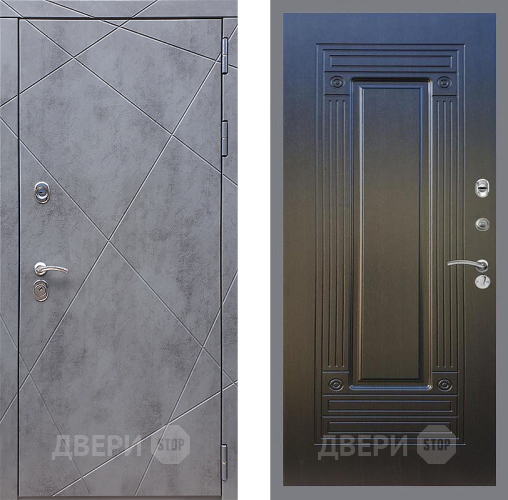 Входная металлическая Дверь Стоп Лучи ФЛ-4 Венге в Жуковский