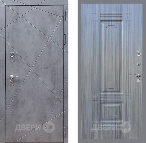 Входная металлическая Дверь Стоп Лучи ФЛ-2 Сандал грей в Жуковский