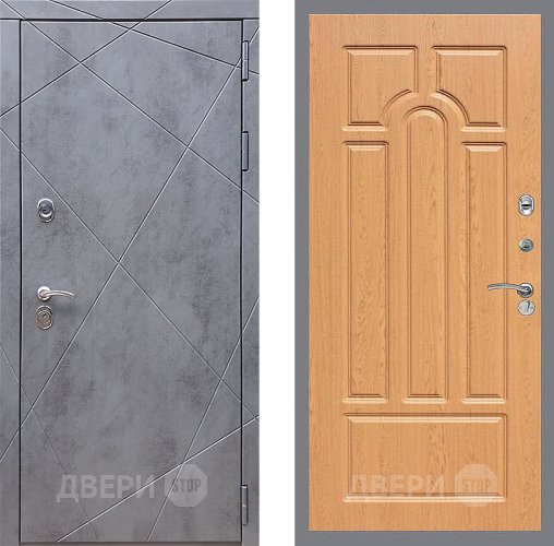 Входная металлическая Дверь Стоп Лучи ФЛ-58 Дуб в Жуковский