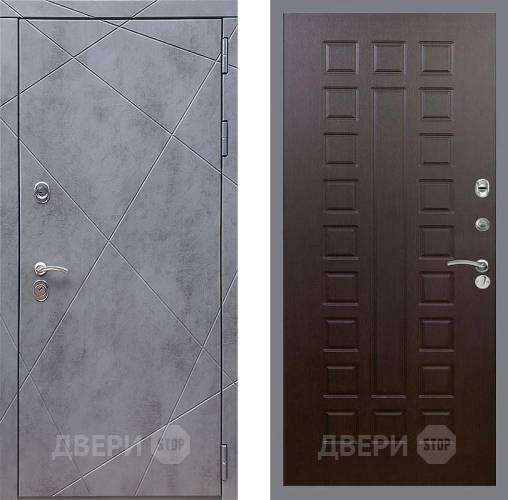 Входная металлическая Дверь Стоп Лучи ФЛ-183 Венге в Жуковский