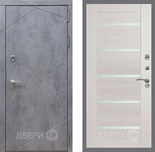 Входная металлическая Дверь Стоп Лучи СБ-14 Лиственница беж в Жуковский