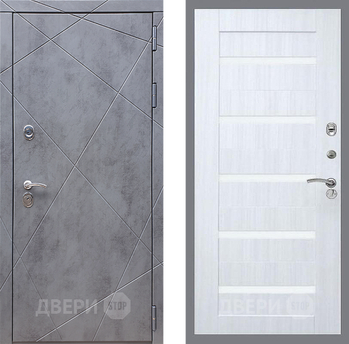 Входная металлическая Дверь Стоп Лучи СБ-14 Сандал белый в Жуковский
