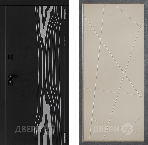 Входная металлическая Дверь Дверной континент ДК-12 ФЛ-655 Капучино в Жуковский