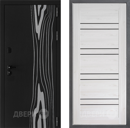 Входная металлическая Дверь Дверной континент ДК-12 ФЛ-49 Сосна белая в Жуковский