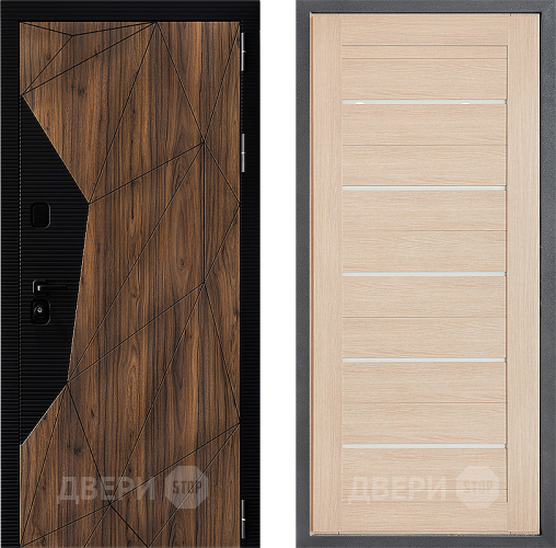 Входная металлическая Дверь Дверной континент ДК-11 ФЛ-46 Капучино в Жуковский