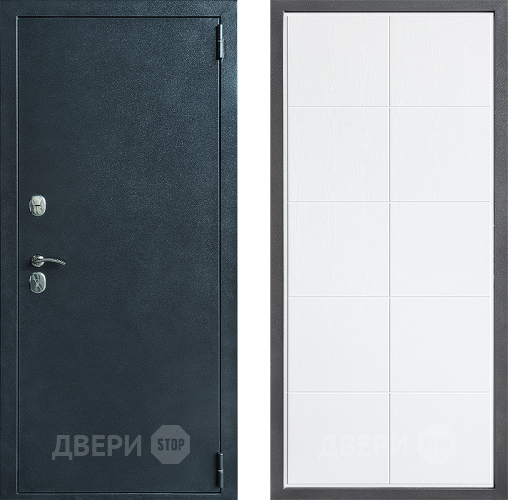 Входная металлическая Дверь Дверной континент ДК-70 Дизайн ФЛ-Кватро Белое дерево в Жуковский