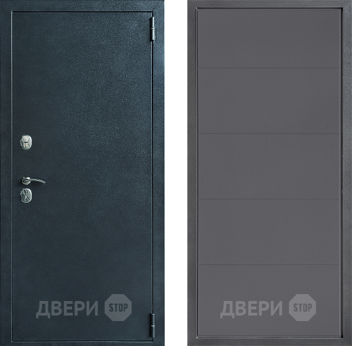 Входная металлическая Дверь Дверной континент ДК-70 Дизайн ФЛ-649 Графит софт в Жуковский