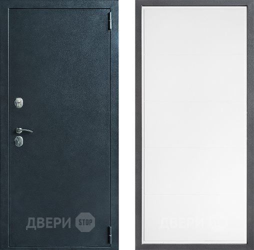 Входная металлическая Дверь Дверной континент ДК-70 Дизайн ФЛ-649 Белый софт в Жуковский