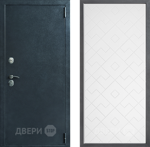 Дверь Дверной континент ДК-70 Дизайн ФЛ-Тиффани Белый софт в Жуковский