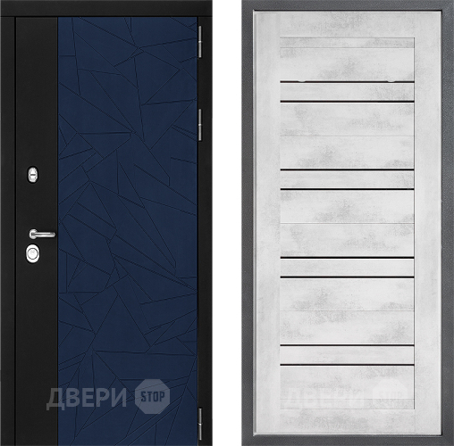 Входная металлическая Дверь Дверной континент ДК-9 ФЛ-49 Бетон снежный в Жуковский