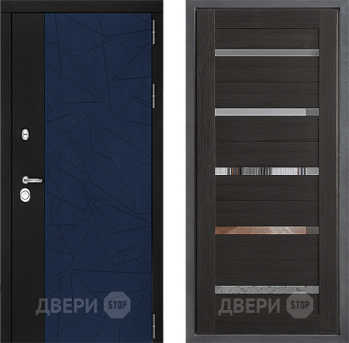 Входная металлическая Дверь Дверной континент ДК-9 ФЛ-47 Венге в Жуковский