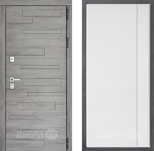 Дверь Дверной континент ДК-10 ФЛ-757 Белое Стекло Софт милк в Жуковский