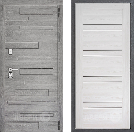 Входная металлическая Дверь Дверной континент ДК-10 ФЛ-49 Сосна белая в Жуковский