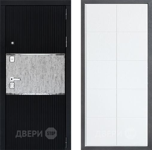 Входная металлическая Дверь Дверной континент ДК-13 ФЛ-Кватро Белое дерево в Жуковский