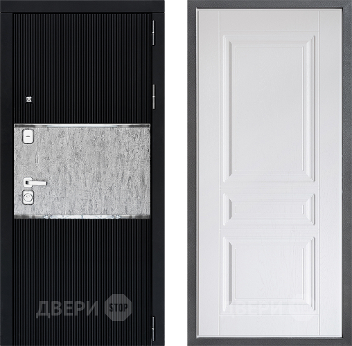 Входная металлическая Дверь Дверной континент ДК-13 ФЛ-243 Альберо Браш серебро в Жуковский
