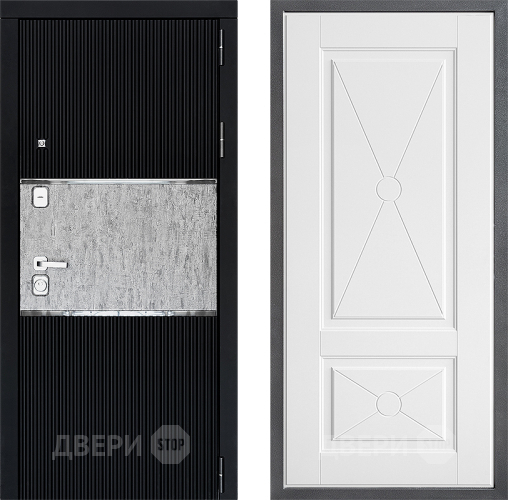 Входная металлическая Дверь Дверной континент ДК-13 ФЛ-617 Софт милк в Жуковский