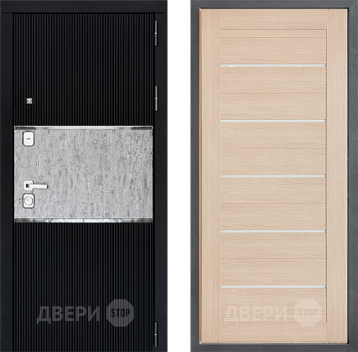 Входная металлическая Дверь Дверной континент ДК-13 ФЛ-46 Капучино в Жуковский