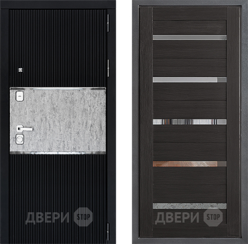 Входная металлическая Дверь Дверной континент ДК-13 ФЛ-47 Венге в Жуковский