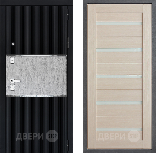 Входная металлическая Дверь Дверной континент ДК-13 ФЛ-47 Лиственница белая в Жуковский