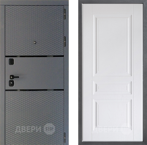 Входная металлическая Дверь Дверной континент Диамант Дизайн ФЛ-243 Альберо Браш серебро в Жуковский