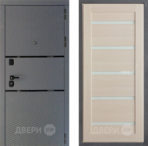 Входная металлическая Дверь Дверной континент Диамант Дизайн ФЛ-47 Капучино в Жуковский