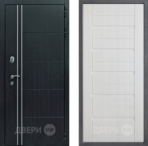 Дверь Дверной континент Теплолюкс Дизайн ФЛ-70 Лиственница белая в Жуковский