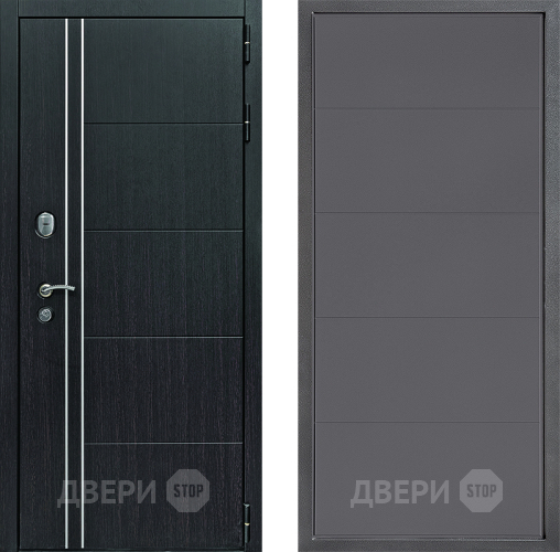 Дверь Дверной континент Теплолюкс Дизайн ФЛ-649 Графит софт в Жуковский