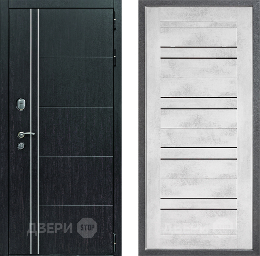 Входная металлическая Дверь Дверной континент Теплолюкс Дизайн ФЛ-49 Бетон снежный в Жуковский