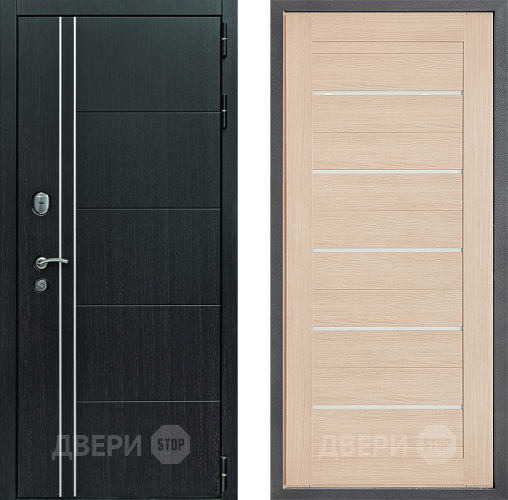 Дверь Дверной континент Теплолюкс Дизайн ФЛ-46 Капучино в Жуковский