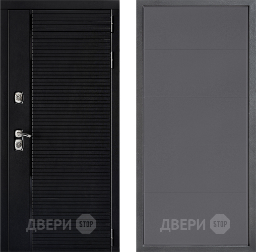 Входная металлическая Дверь Дверной континент ДК-1 ФЛ-649 Графит софт в Жуковский
