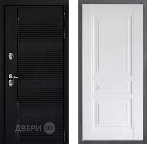 Входная металлическая Дверь Дверной континент ДК-1 ФЛ-243 Альберо Браш серебро в Жуковский