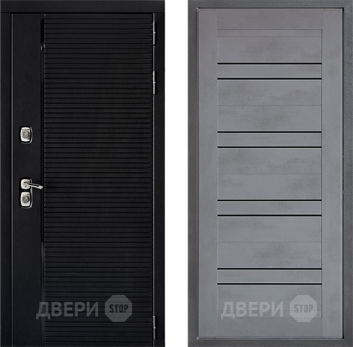 Входная металлическая Дверь Дверной континент ДК-1 ФЛ-49 Бетон серый в Жуковский