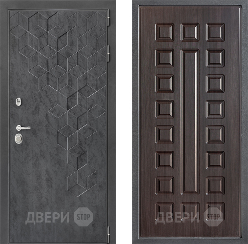 Входная металлическая Дверь Дверной континент ДК-3/713 ФЛ-183 Венге в Жуковский
