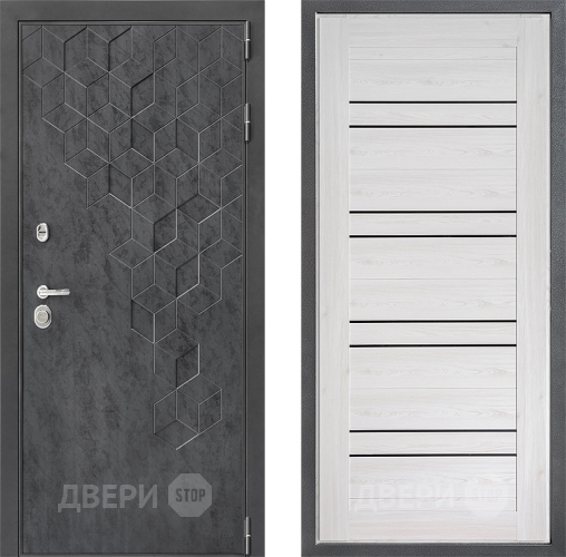 Входная металлическая Дверь Дверной континент ДК-3/713 ФЛ-49 Сосна белая в Жуковский