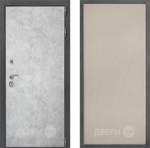 Входная металлическая Дверь Дверной континент ДК-3/743 ФЛ-655 Капучино в Жуковский