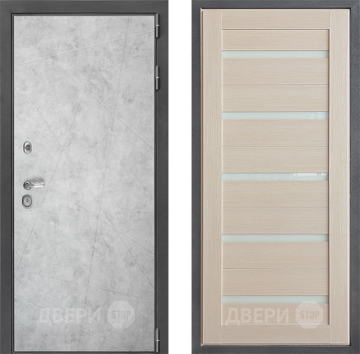 Входная металлическая Дверь Дверной континент ДК-3/743 ФЛ-47 Капучино в Жуковский