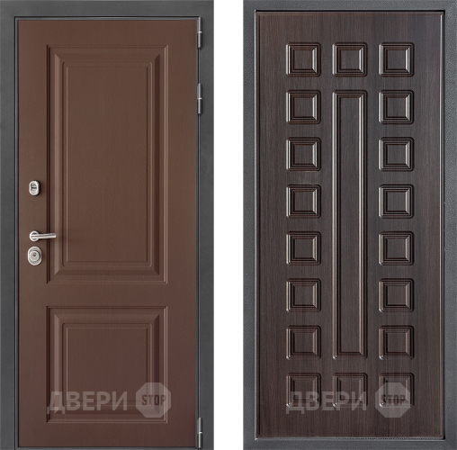 Входная металлическая Дверь Дверной континент ДК-3/729 ФЛ-183 Венге в Жуковский