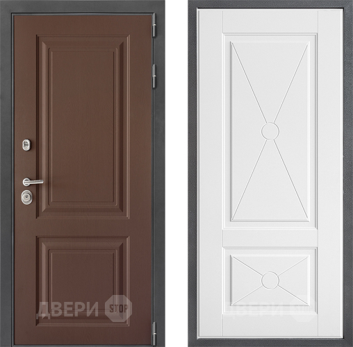 Входная металлическая Дверь Дверной континент ДК-3/729 ФЛ-617 Софт милк в Жуковский