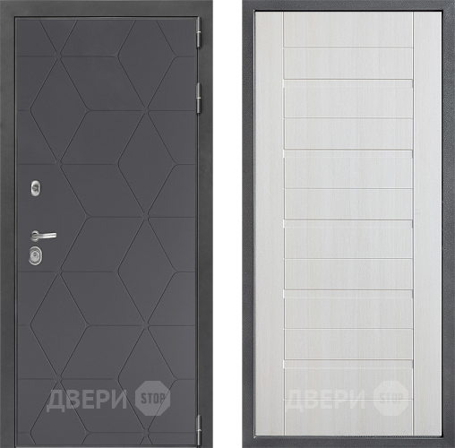 Входная металлическая Дверь Дверной континент ДК-3/744 ФЛ-70 Лиственница белая в Жуковский