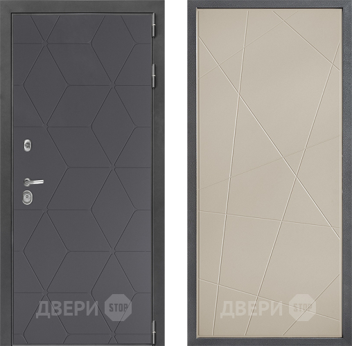Входная металлическая Дверь Дверной континент ДК-3/744 ФЛ-655 Капучино в Жуковский