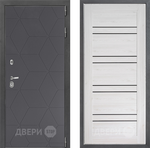 Входная металлическая Дверь Дверной континент ДК-3/744 ФЛ-49 Сосна белая в Жуковский