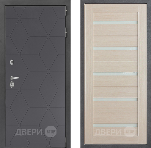 Входная металлическая Дверь Дверной континент ДК-3/744 ФЛ-47 Капучино в Жуковский