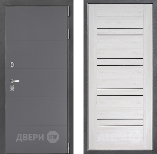 Входная металлическая Дверь Дверной континент ДК-3/649 ФЛ-49 Сосна белая в Жуковский