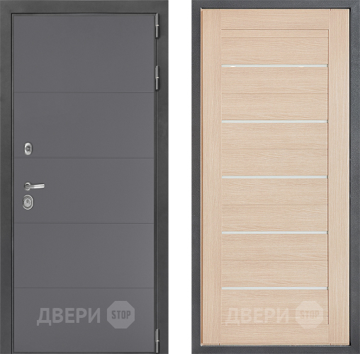 Входная металлическая Дверь Дверной континент ДК-3/649 ФЛ-46 Капучино в Жуковский